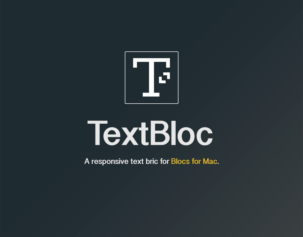 Blocs download the last version for mac