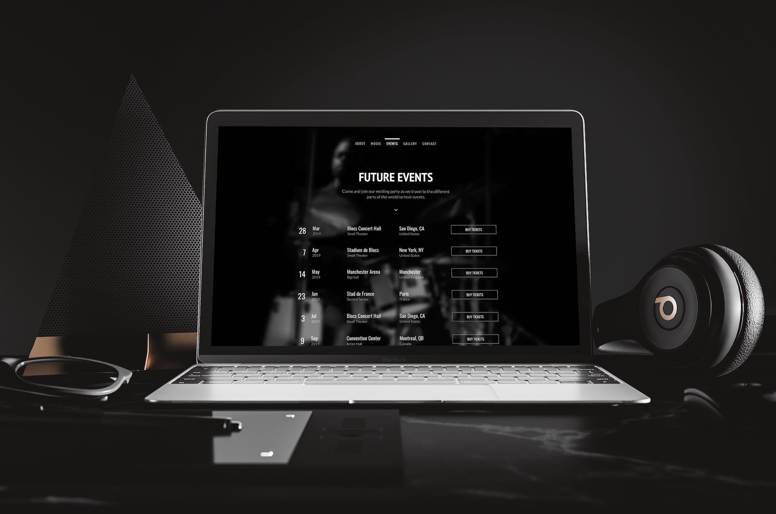 Music Template Blocs Store